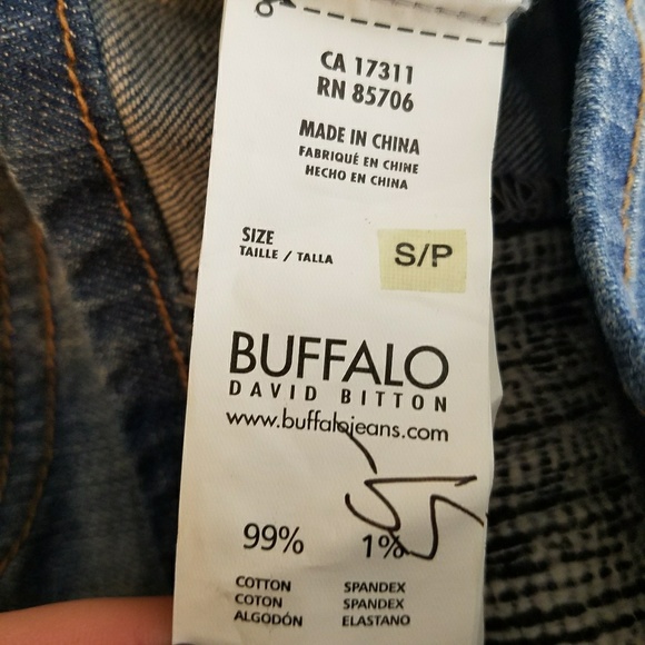 BUFFALO David Bitton BOHO Jean Shorts - Picture 7 of 8